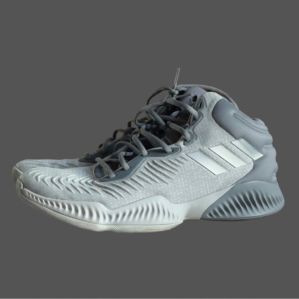 Adidas, Mad Bounce 2018, Basketball Sport, Grey, Size 11